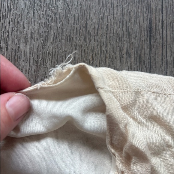 Listicle Ruffled Cream Jumpsuit - Picture 3 of 7